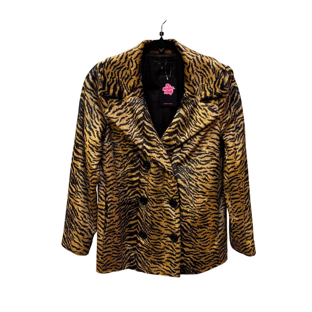 House of Harlow 1960 x Revolve Dario Tiger Jacket S - Picture 1 of 4